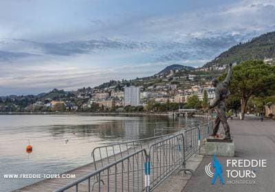 La statua di Freddie Mercury e il COVID-19