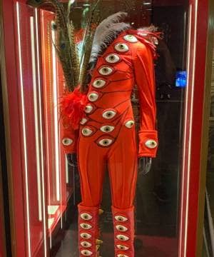 Un nuovo costume al museo Queen: The Studio Experience