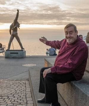 Tournage d’un documentaire à Montreux avec Peter Freestone