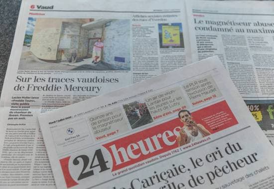 Newspaper article 24Heures